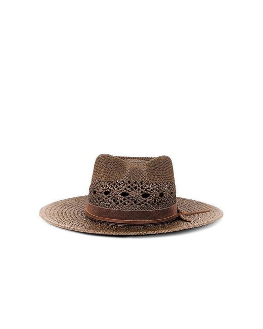 HEMLOCK HAT CO. Brown Miller Fedora Hat for men