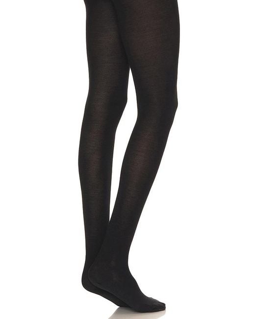 Wolford Black Merino Tights