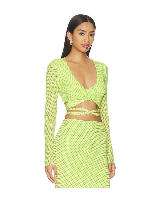 AFRM Green Halsey Top