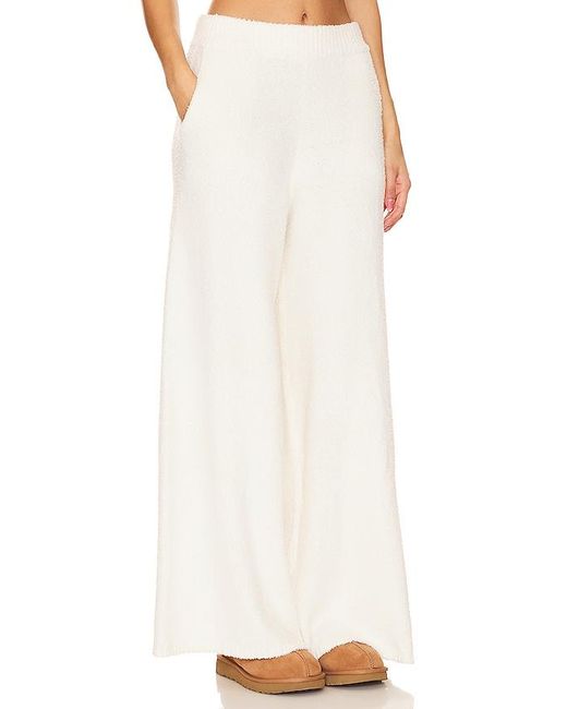 WeWoreWhat White Wide Leg Pull On Boucle Pant