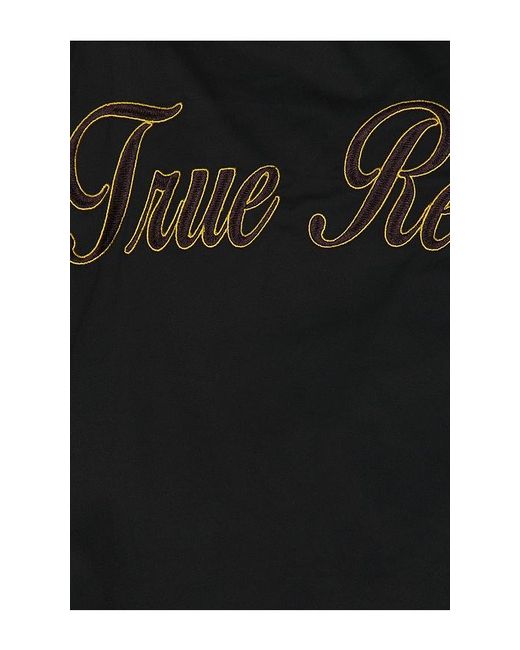 True Religion Black Camp Collar Shirt for men
