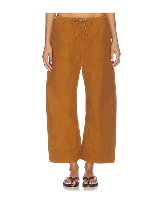 Leset Brown Kyoto Carpenter Pant