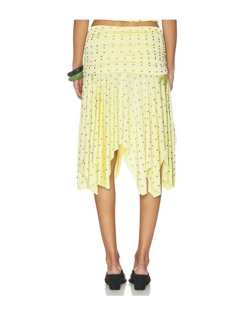 Siedres Yellow Sandor Skirt