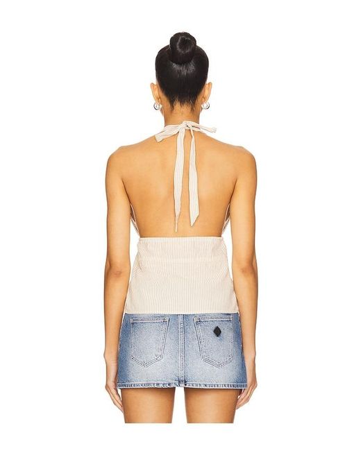 MORE TO COME Blue Belle Top
