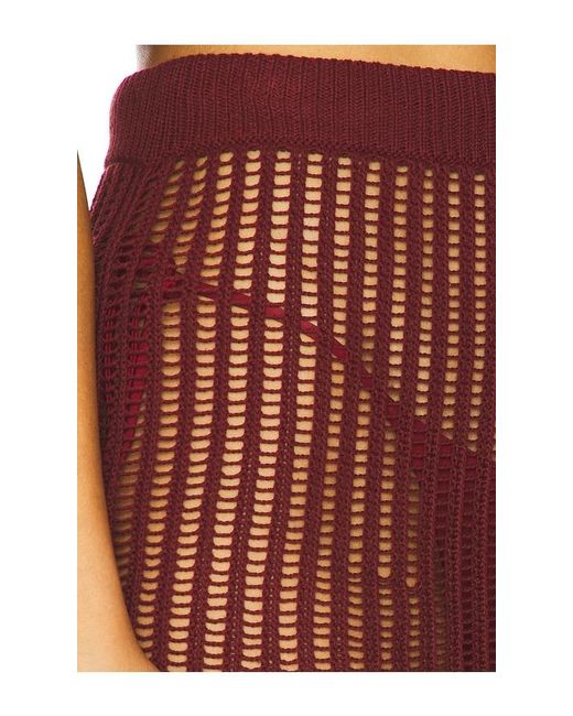 LSPACE Orange Sander Skirt