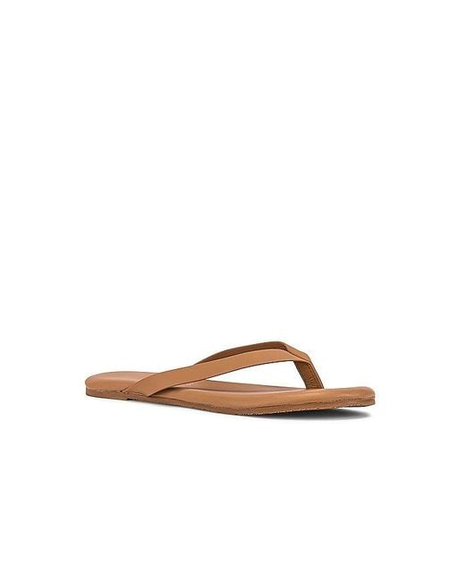 TKEES White The Boyfriend Sandal