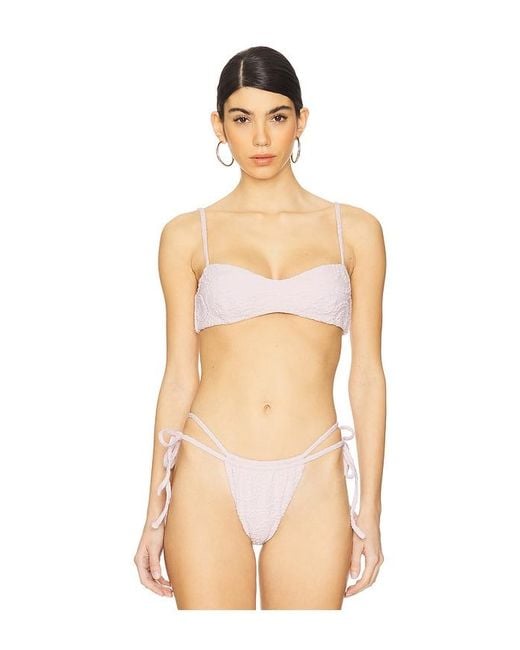 Devon Windsor Natural Belinda Bikini Top