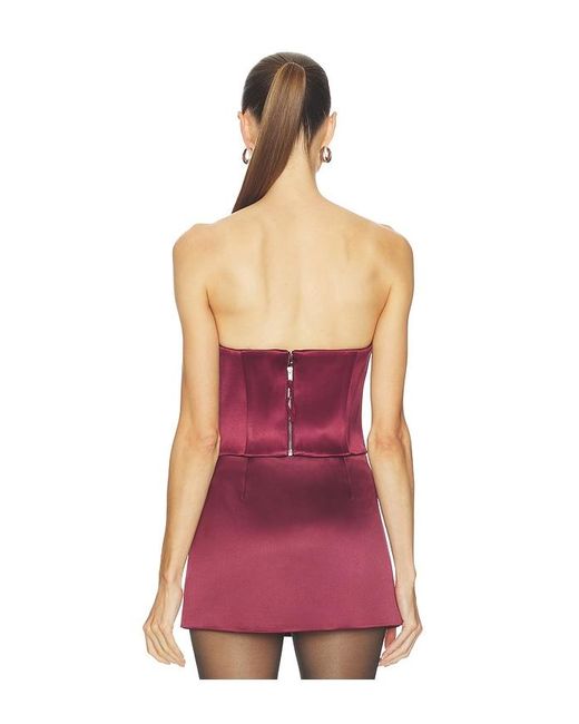 Camila Coelho Red Teodora Top