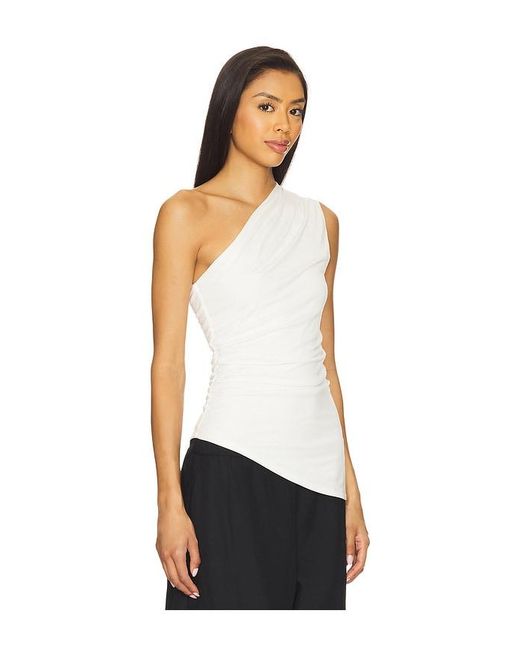 Nia White Max Top