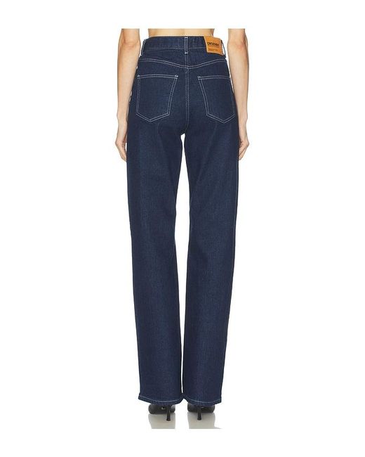 Dr. Denim Blue Echo Straight Leg