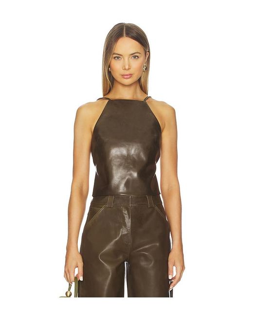 Cult Gaia Brown Ärmelloses Oberteil Juji