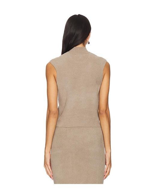 House of Harlow 1960 Natural X Revolve Lexley Sleeveless Sweater