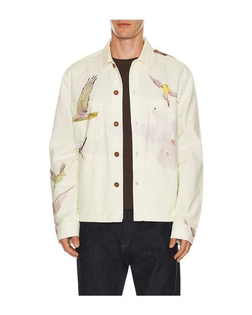 Students Golf Natural Windmill Chore Jacket for men