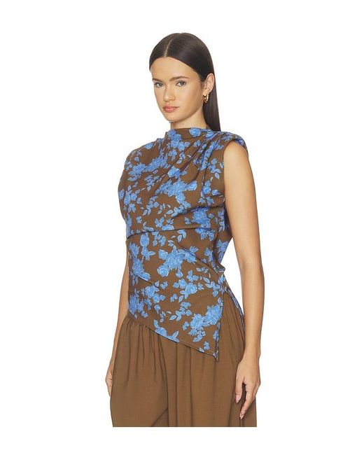 Clea Blue Alyssa Top