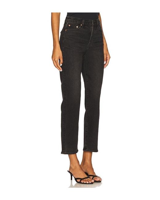 Pistola Black Charlie High Rise Classic Straight Ankle Jeans