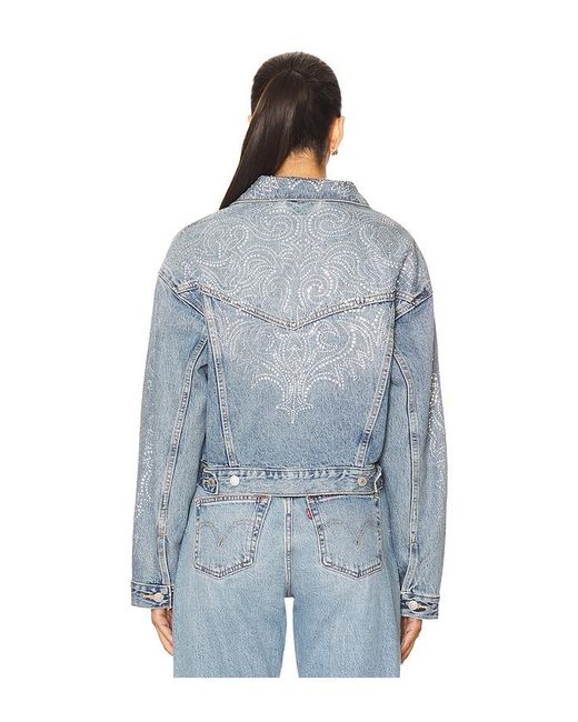 Levi's Blue Shrunken 90S Jacket