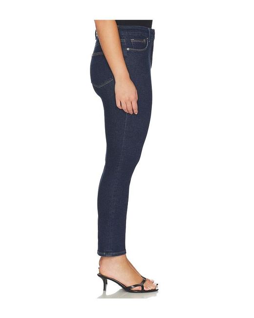 GOOD AMERICAN Blue Good Legs Straight Jeans