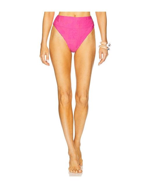 Beach Riot Pink Highway Bikini Bottom