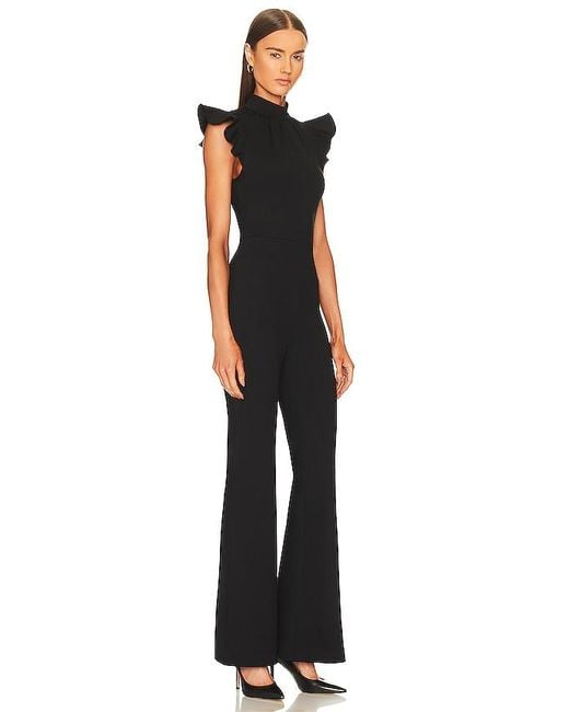 Amanda Uprichard Black X Revolve Davina Jumpsuit