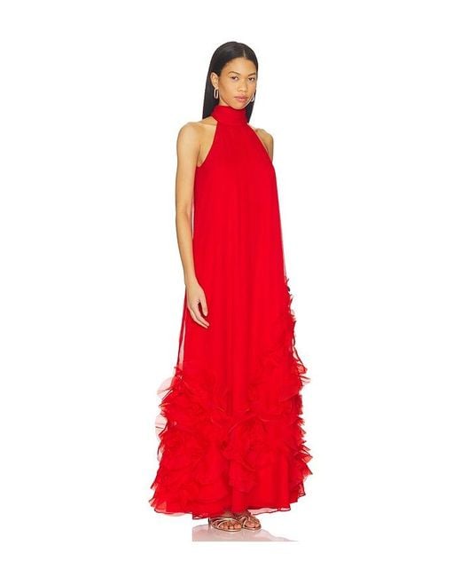 Elliatt Red Evelin Gown