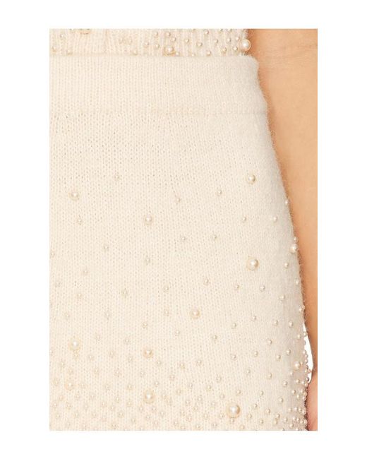 Astr White Joly Skirt