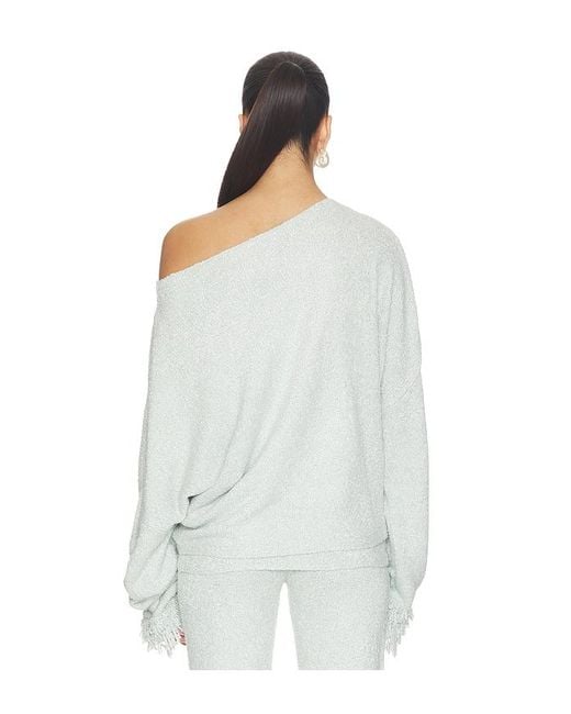 AYA MUSE White Azula Top