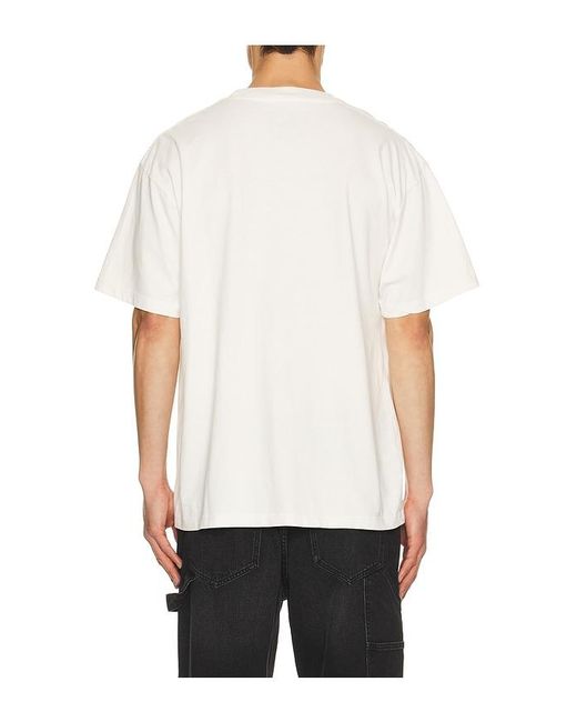 Gothicmochas White Rockstar Tee for men