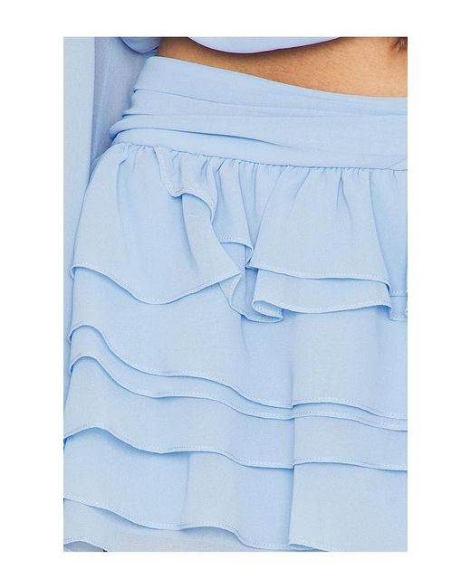 Amanda Uprichard Blue Dallas Skort
