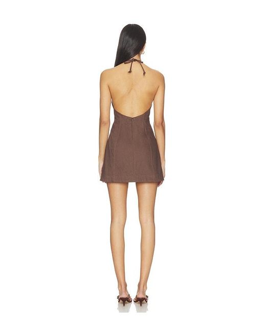 Matthew Bruch Multicolor Vest Mini Dress