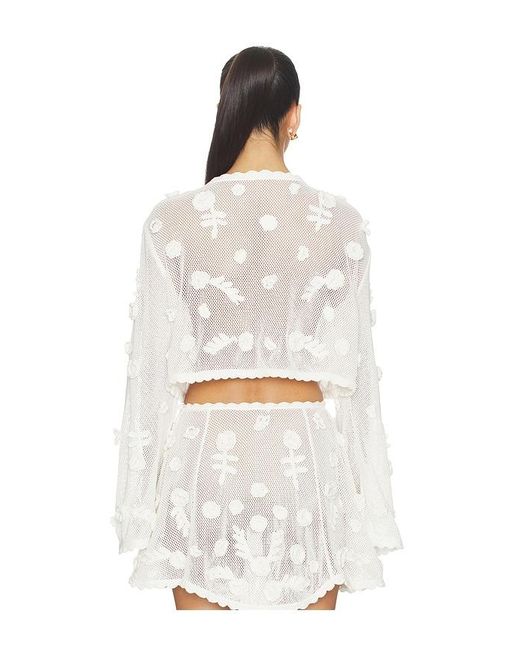 Sara Top en White For Love & Lemons