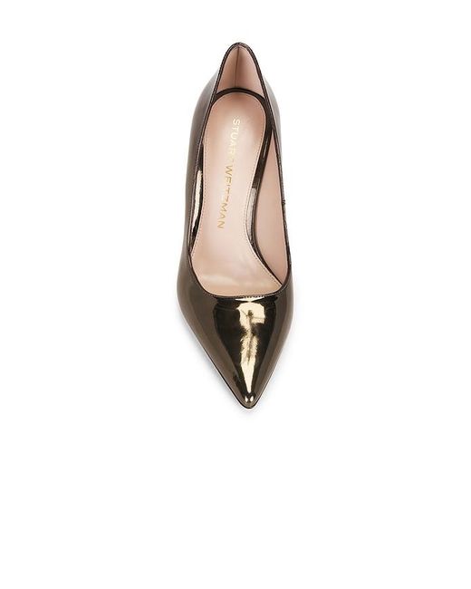 Stuart Weitzman Black Stuart Power 100 Pump