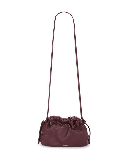 Mansur Gavriel Red Mini Cloud Clutch