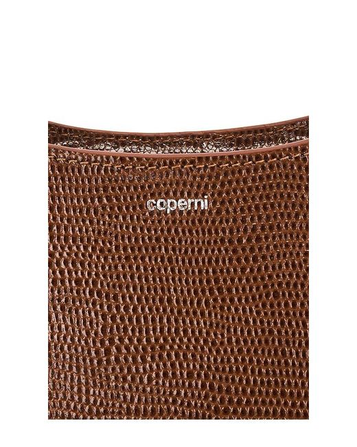 Coperni Brown Tasche Lizard