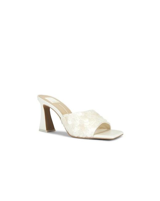 Dolce Vita White Nandy Confetti Sandal