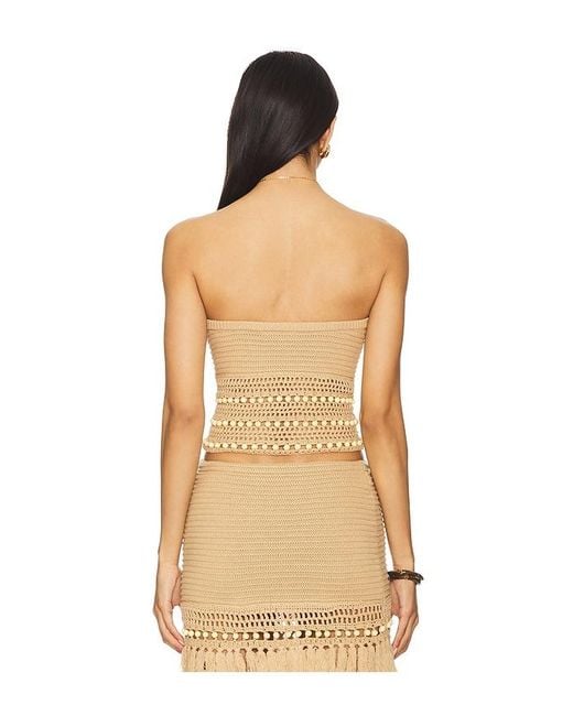 Tularosa Natural Larrin Strapless Top