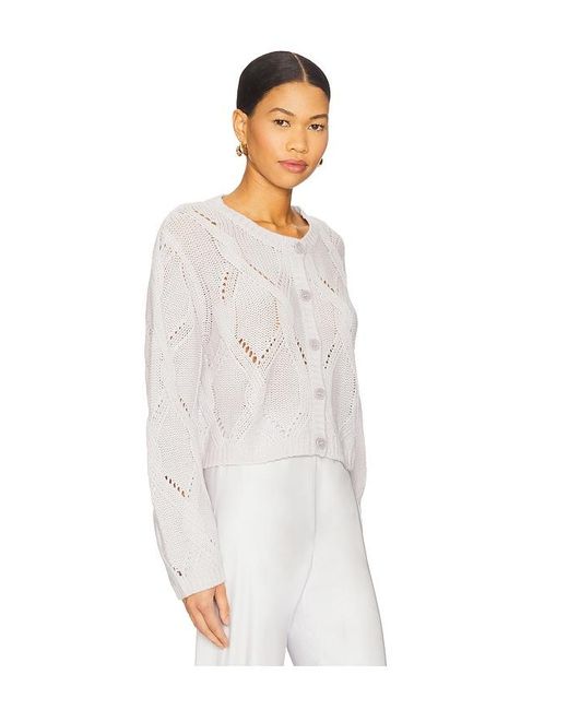 SABLYN White Emmanuel Cardigan