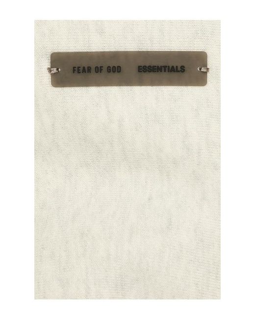 Fear Of God White Classic Hoodie for men