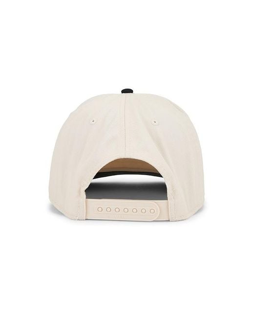 Free & Easy White Trifecta Two Tone 5 Panel Snapback Hat