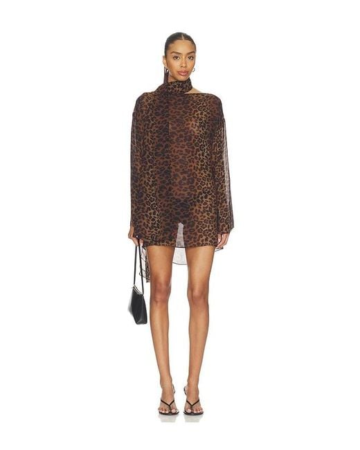 ViX Brown X Rosie Huntington-Whiteley Tammy Short Dress