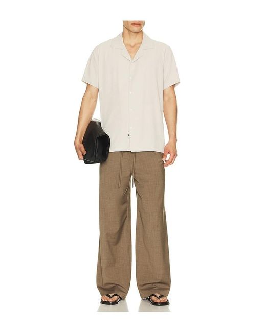 Rails White Amalfi Camp Collared Shirt for men