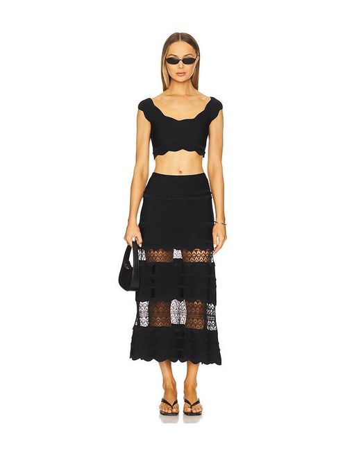 Alexis Black Jeannie Skirt