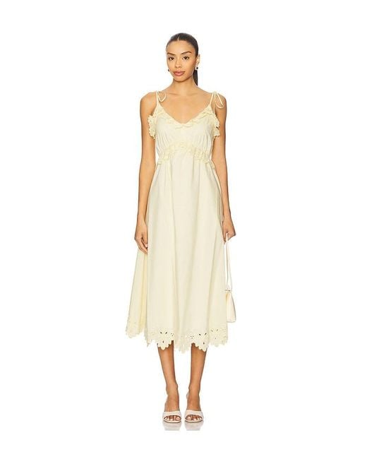 Astr White Lissette Dress