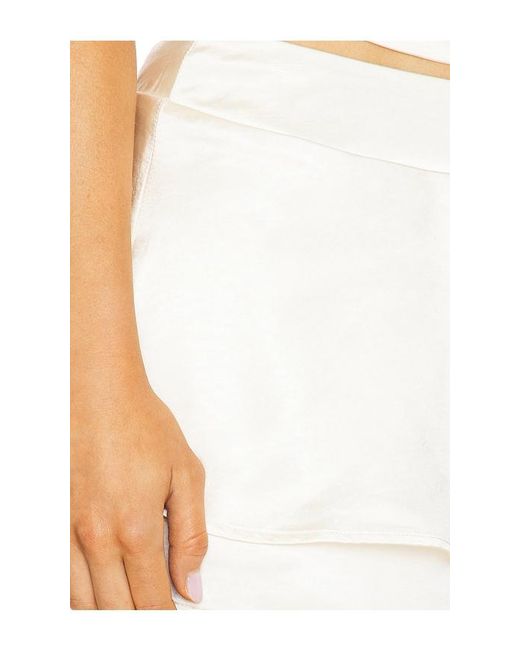 Runaway the Label White Pammi Mini Skort