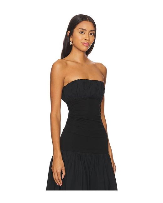 Lovers + Friends Black Mac Tube Top
