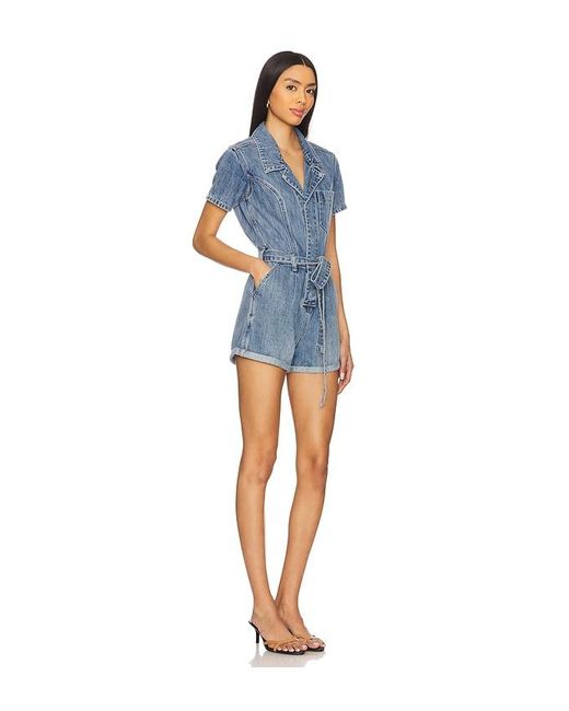 Heartloom Blue Olivia Romper