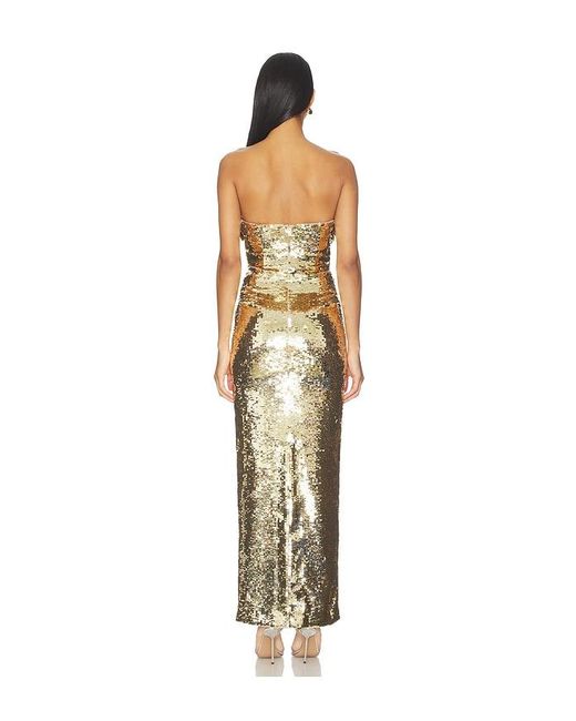 retroféte Metallic Amulet Dress
