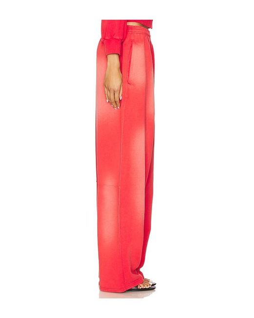Pantalón De Chándal De Pierna Articulated En Color Rojo Talla (También En S, Xs) Alexander Wang de color Red