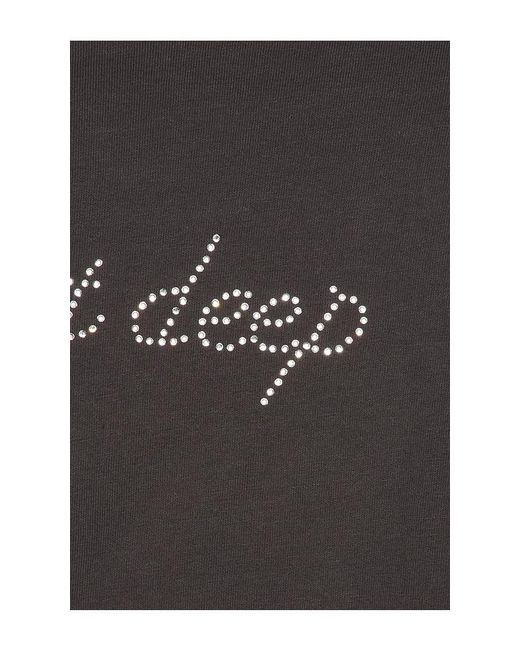 Daydreamer Black It's Not That Deep Merch Tee
