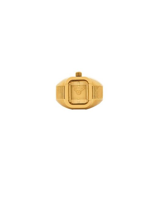Breda White Nocturne Watch Ring