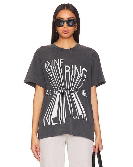 T-SHIRT COLBY BING NEW YORK Anine Bing en coloris Black